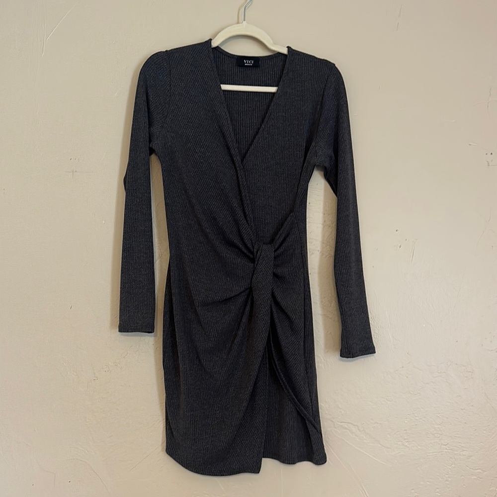 EUC. Vici ribbed sweater dress